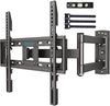 Full Motion TV Wall Mount for Most 23-55 inch LED LCD OLED Flat & Curved TVs up to 88lbs, Single Articulating Arm, Adjust Bracket Height, Swivel, Tilt, Extension, Max VESA 400x400mm, PIMF9