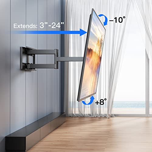 Full Motion TV Wall Mount for 37-90