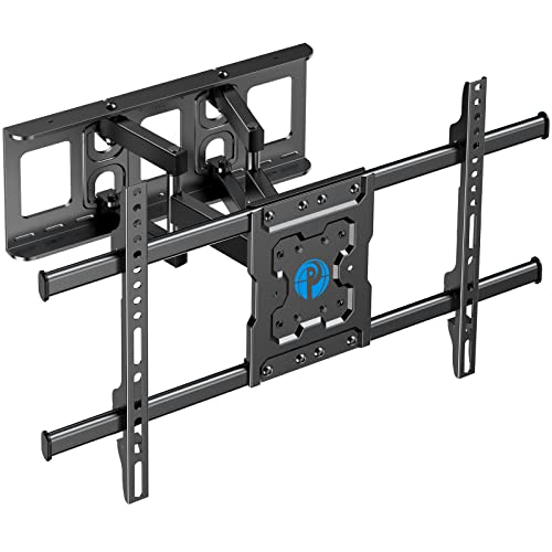 TV Wall Mount Full Motion for Most 37-75 Inch LED LCD OLED Flat Curved Screen, Wall Bracket TV Mount with Articulating Arms Swivel Tilt Leveling Holds up to 132lbs Max VESA 600x400mm