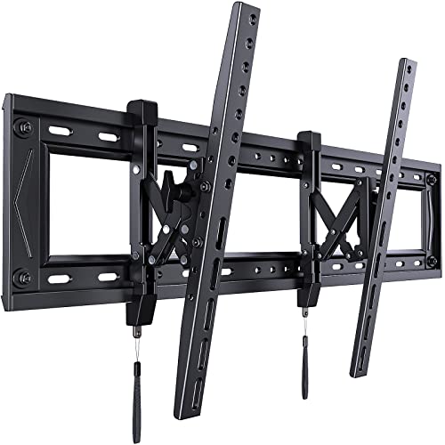 Pipishell Advanced Tilt TV Wall Mount Bracket Extentable for Most 50-90 inch 4K OLED QLED LCD LED Flat and Curved TVs up to 132 lbs, Max VESA 600x400mm, Fits 16, 18, 24 Inch Wood Stud Spacing