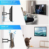 Full Motion TV Wall Mount Bracket, Articulating Arms Swivel Tilt Extension Rotation, Fits Most 26-60 Inch Flat Curved LED LCD OLED TVs, Max VESA 400x400mm Holds up to 88lbs by