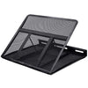 Adjustable Laptop Stand Riser for Desk, Fits Up to 15.6 inch Notebook, Mesh Ventilated Laptop Cooling Stand with 8 Tilt Levels