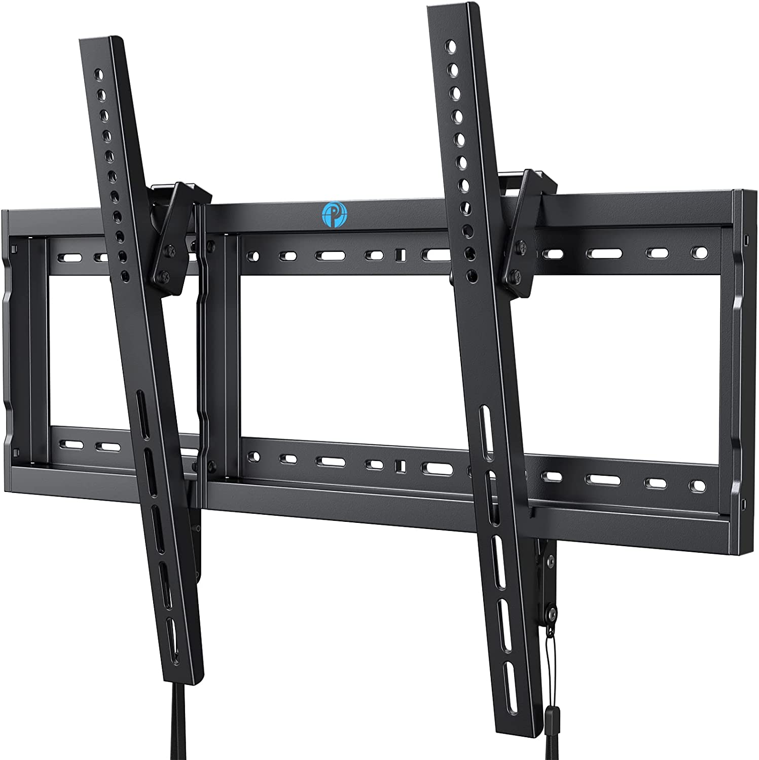 UL Listed Tilt TV Wall Mount Bracket Low Profile for Most 37-75 Inch LED LCD OLED Plasma Flat Curved TVs, Large Tilting Mount Fits 16