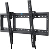 UL Listed Tilt TV Wall Mount Bracket Low Profile for Most 37-75 Inch LED LCD OLED Plasma Flat Curved TVs, Large Tilting Mount Fits 16"-24" Wood Studs Max VESA 600x400mm Holds up to 132lbs