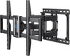 Full Motion TV Wall Mount for 37-75 inch LED LCD OLED TVs, Swivel TV Mount Wall Bracket Dual Articulating Extension Arms, Max VESA 600x400mm Holds up to 100lbs, Fits 8/12/16" Wood Stud