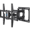 Full Motion TV Wall Mount for 37-75 inch LED LCD OLED TVs, Swivel TV Mount Wall Bracket Dual Articulating Extension Arms, Max VESA 600x400mm Holds up to 100lbs, Fits 8/12/16" Wood Stud